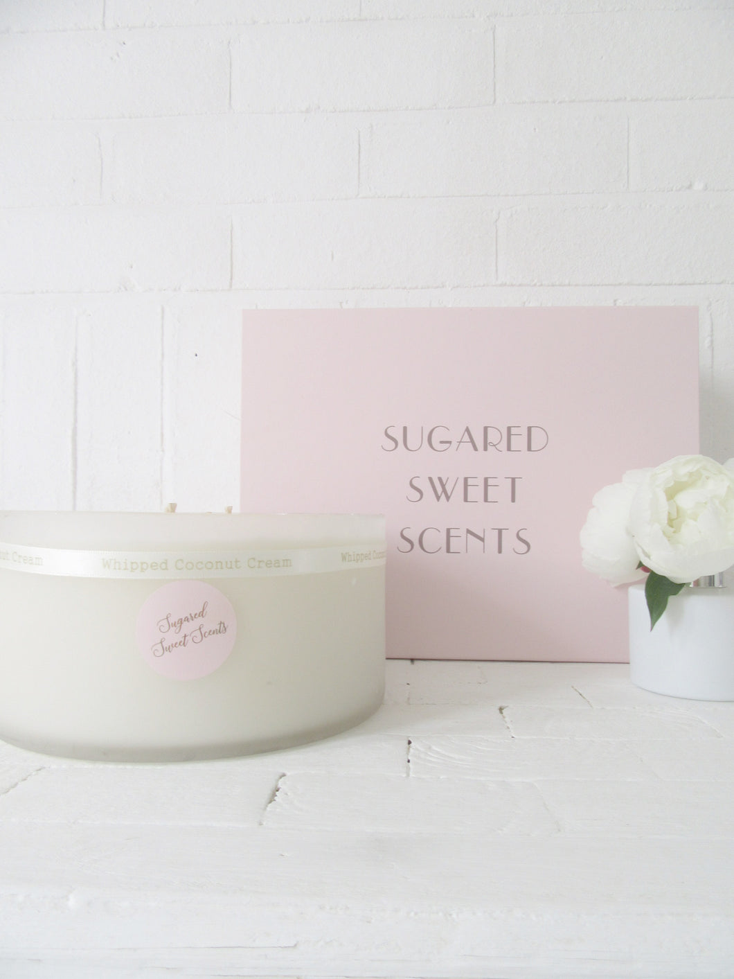 Luxury Cake Candle Whipped Coconut Cream
